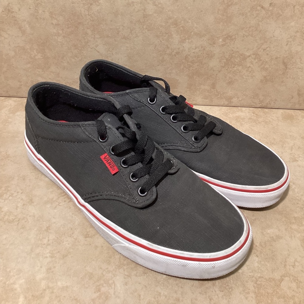 Vans Canvas Low Sneakers Charcoal Men 7